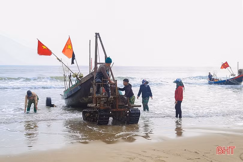 Ngư dân Hà Tĩnh đón nhiều “lộc biển”