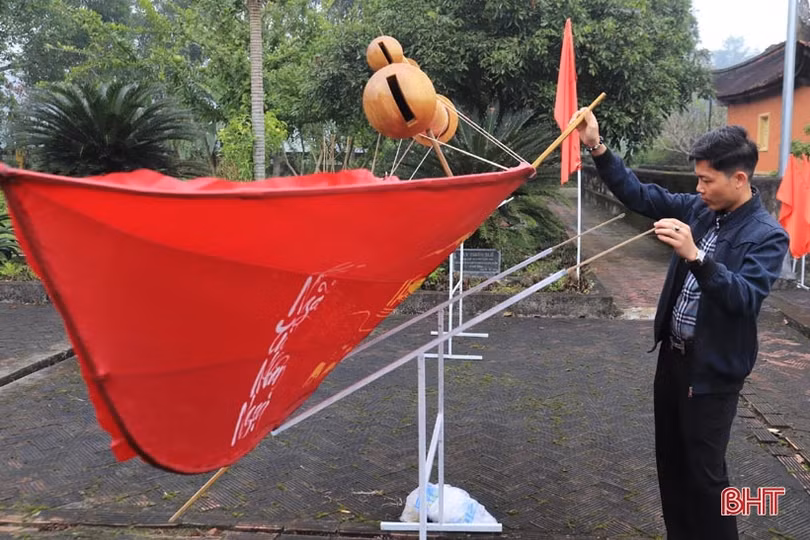 Khai mạc hội thi trưng bày diều sáo tại huyện Hương Sơn