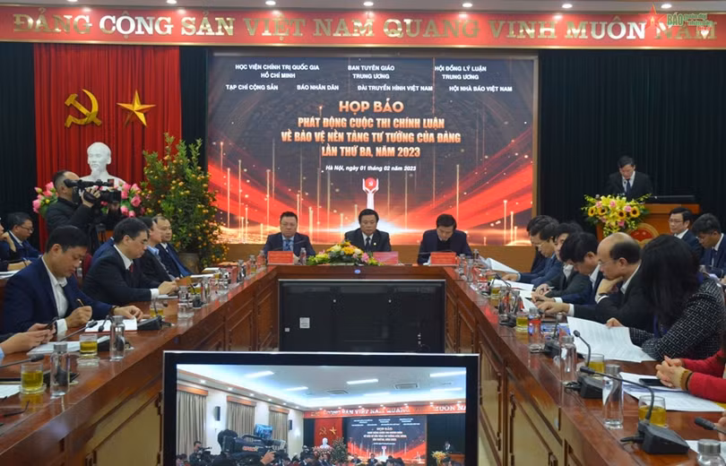 Phát động cuộc thi chính luận về bảo vệ nền tảng tư tưởng của Đảng năm 2023