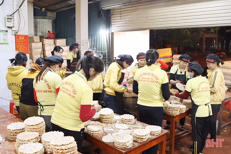 Kẹo cu đơ Hà Tĩnh “lên đường” làm quà biếu sau tết