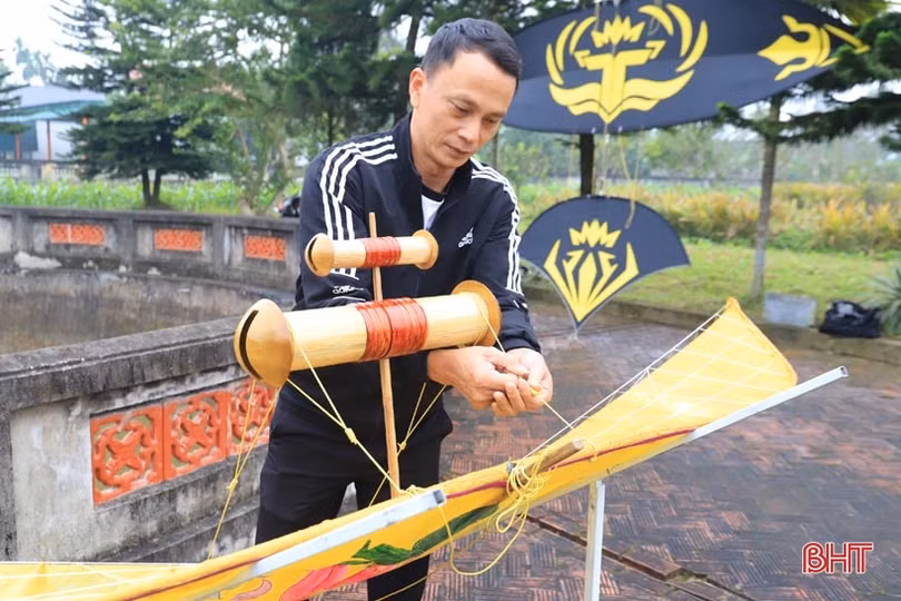 Khai mạc hội thi trưng bày diều sáo tại huyện Hương Sơn