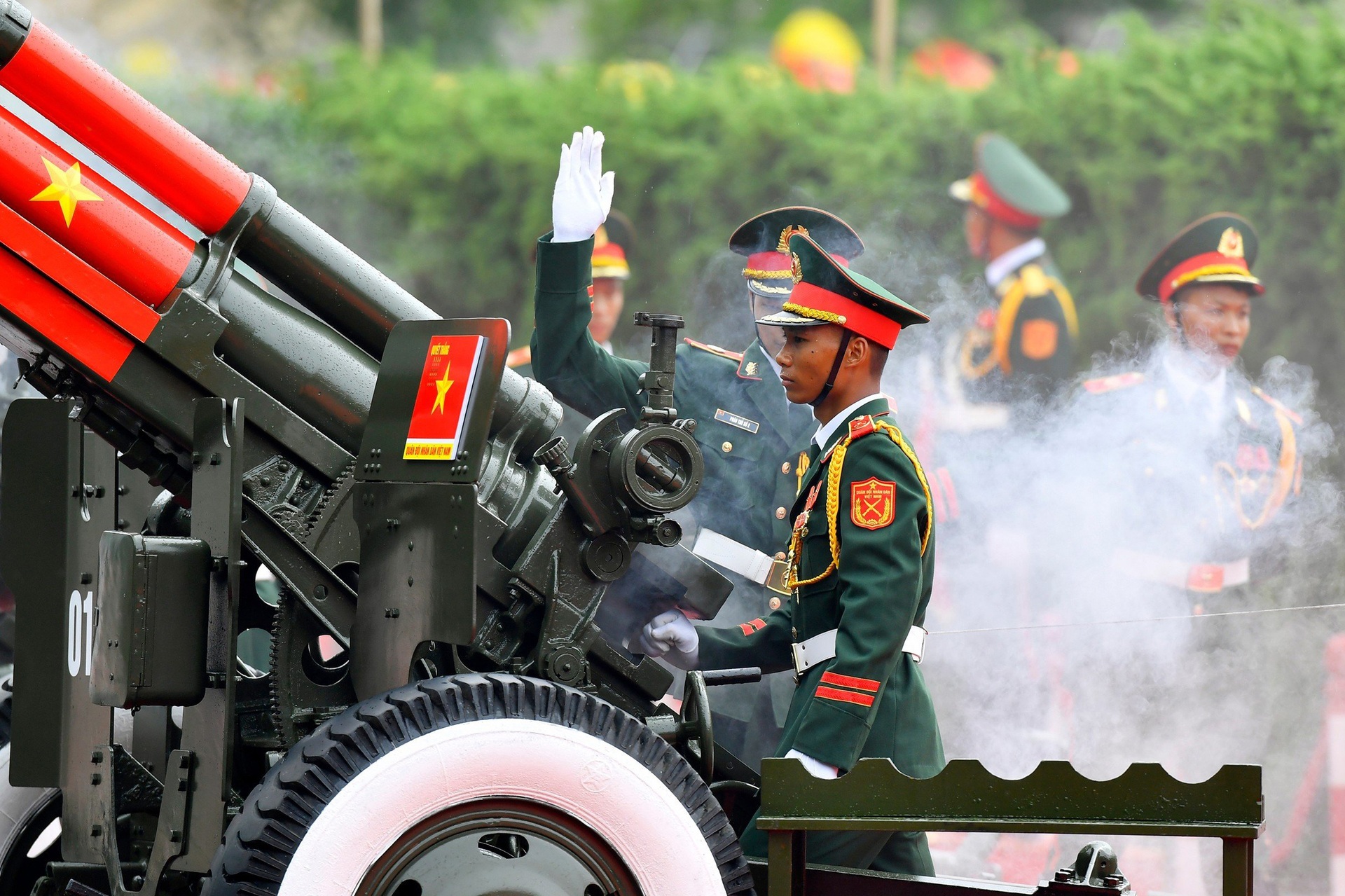Chủ tịch nước Võ Văn Thưởng chủ trì lễ đón Tổng thống Hàn Quốc