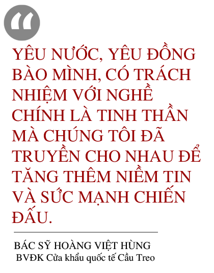 Chuyện kể từ bệnh viện chữa trị cho bệnh nhân Covid-19 nơi cửa khẩu Hà Tĩnh