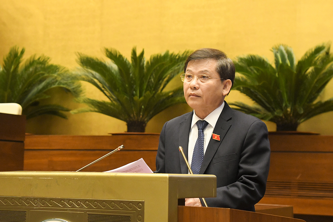 Quốc hội nghe báo cáo kết quả công tác tư pháp năm 2021