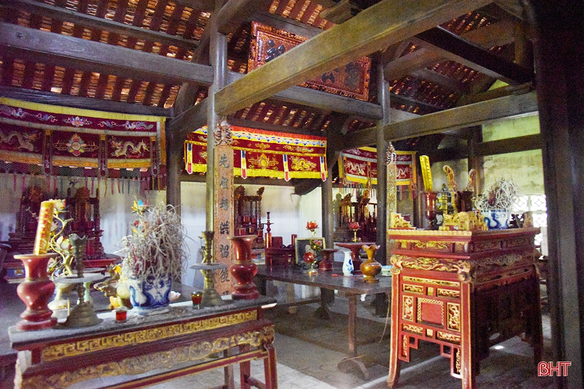 Độc đáo nhà thờ họ Lê đại tôn - di tích lịch sử văn hóa cấp Quốc gia tại Hà Tĩnh