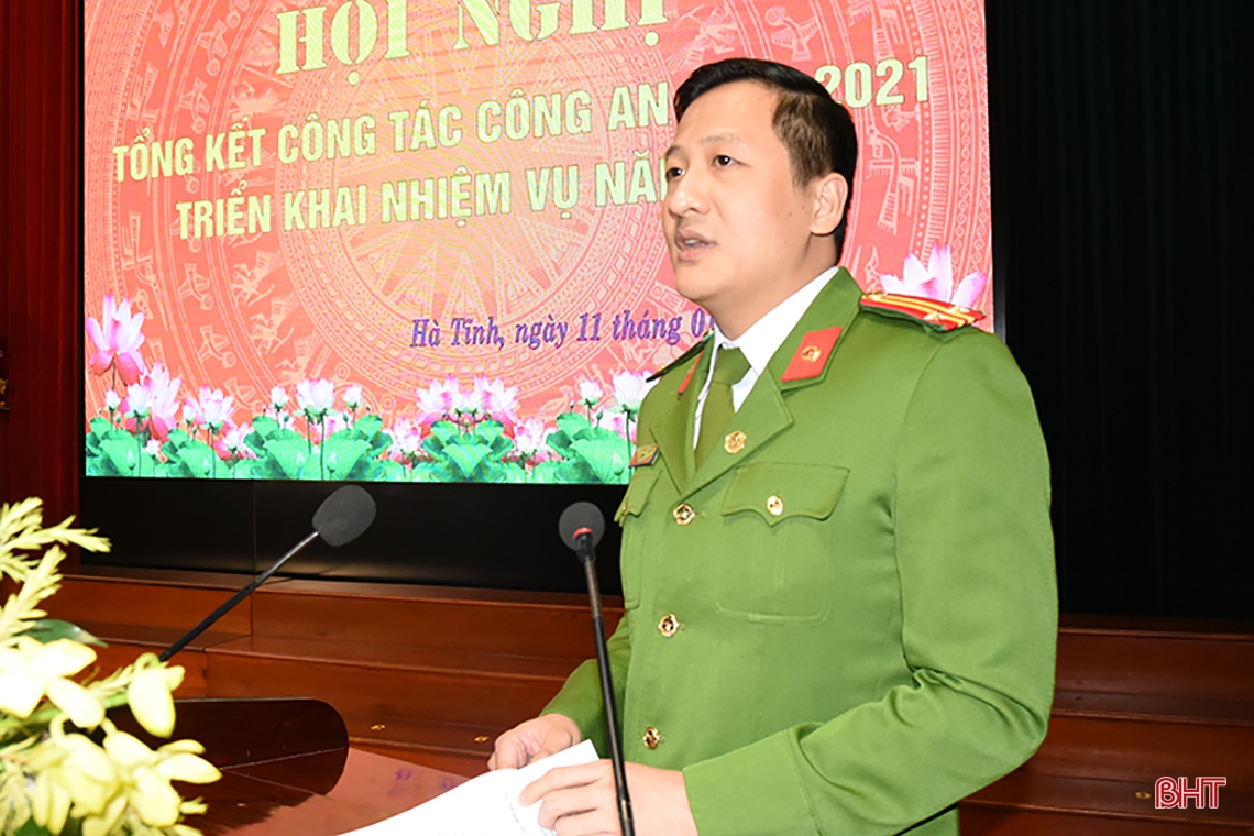 Công an Hà Tĩnh nỗ lực thực hiện tốt phong trào thi đua “Vì an ninh Tổ quốc”
