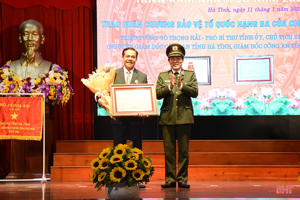Công an Hà Tĩnh nỗ lực thực hiện tốt phong trào thi đua “Vì an ninh Tổ quốc”