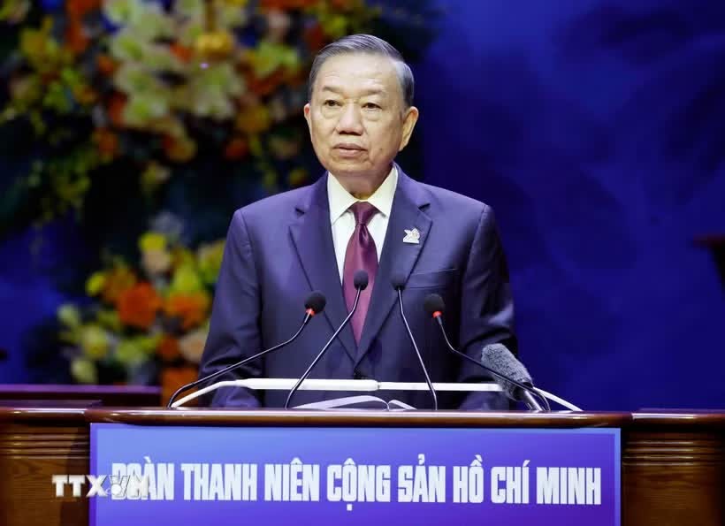 Tổng Bí thư, Chủ tịch nước Tô Lâm phát biểu. (Ảnh: Thống Nhất/TTXVN)