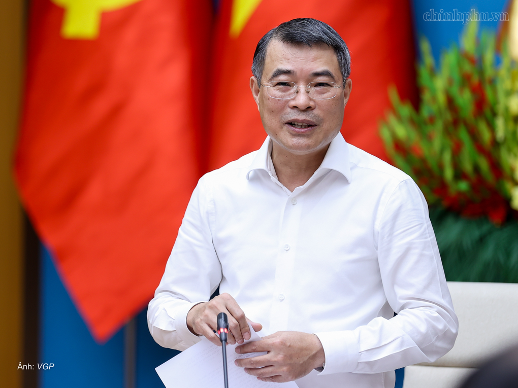 Thủ tướng Lê Minh Hưng làm việc với Ban Thường vụ Tỉnh ủy Phú Thọ, chiều 14/7. Ảnh: VGP