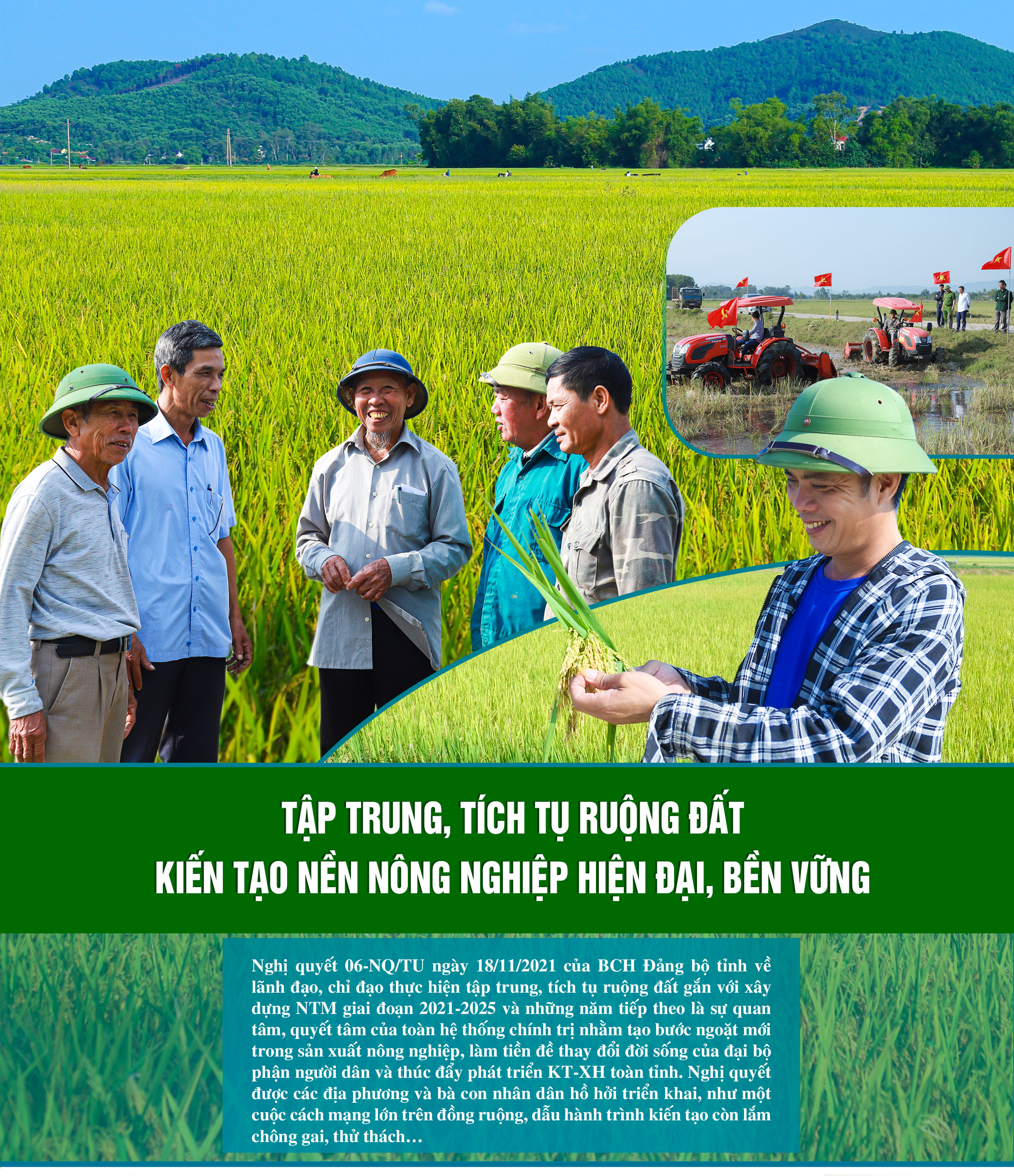 Tập trung, tích tụ ruộng đất - kiến tạo nền nông nghiệp hiện đại, bền vững (Bài cuối): Phát huy sức mạnh tổng hợp, vững bước trên đường lớn