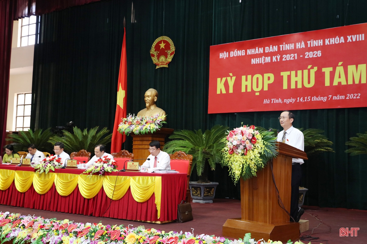 Kỳ họp thứ 8, HĐND tỉnh: Xem xét các chính sách có tác động lớn đến sự phát triển của Hà Tĩnh