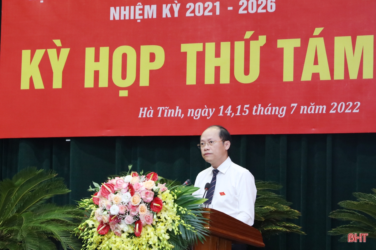 Kỳ họp thứ 8, HĐND tỉnh: Xem xét các chính sách có tác động lớn đến sự phát triển của Hà Tĩnh