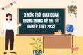 [Motion Graphics] 3 mốc thời gian quan trọng trong Kỳ thi tốt nghiệp THPT