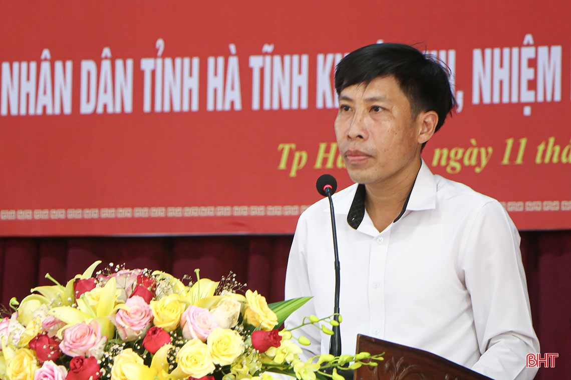Đem hết năng lực, trách nhiệm phấn đấu vì mục tiêu đưa Hà Tĩnh ngày càng phát triển