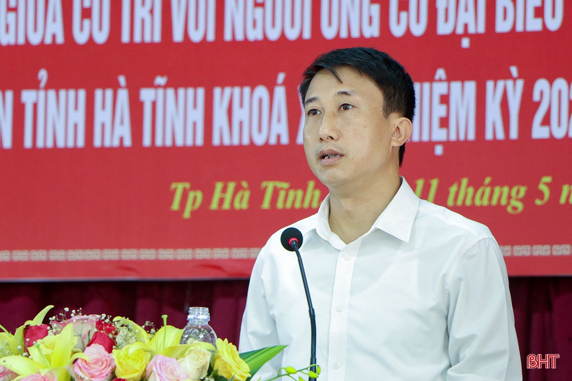 Đem hết năng lực, trách nhiệm phấn đấu vì mục tiêu đưa Hà Tĩnh ngày càng phát triển