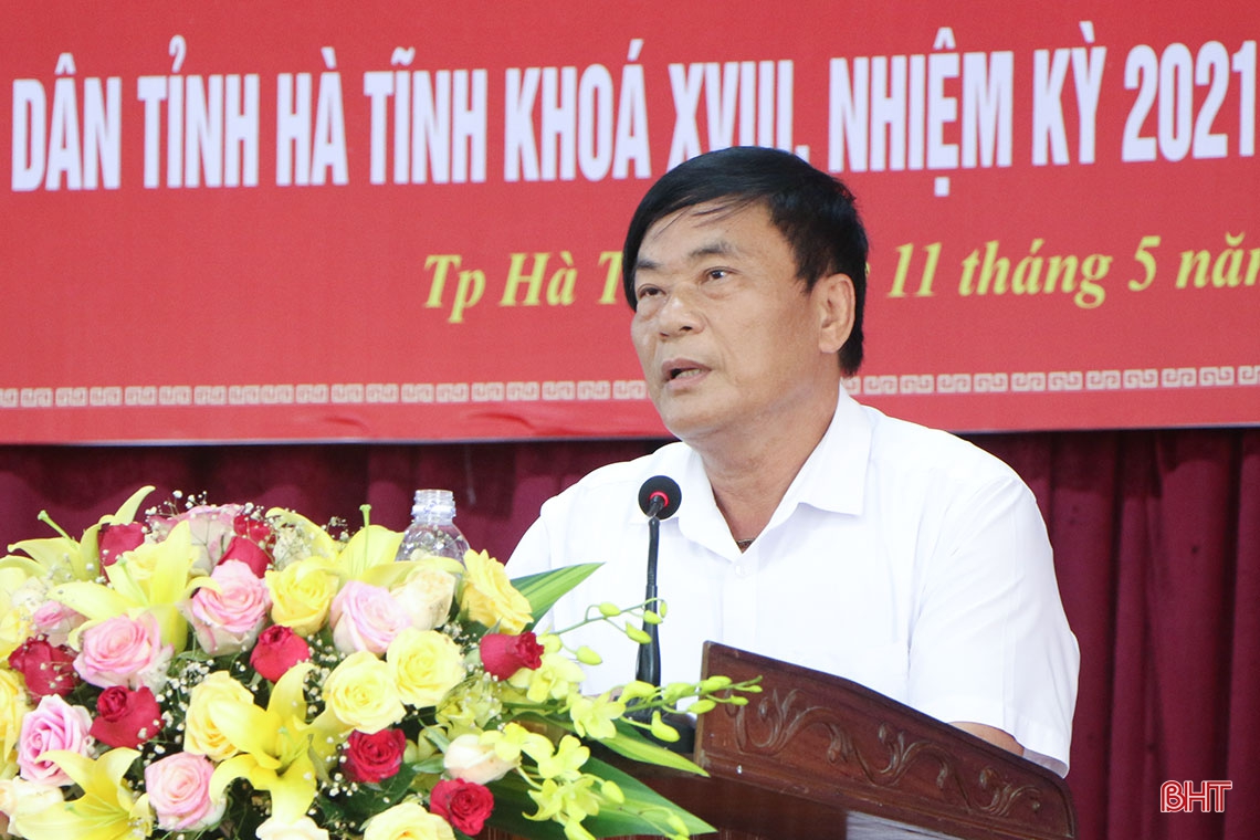 Đem hết năng lực, trách nhiệm phấn đấu vì mục tiêu đưa Hà Tĩnh ngày càng phát triển