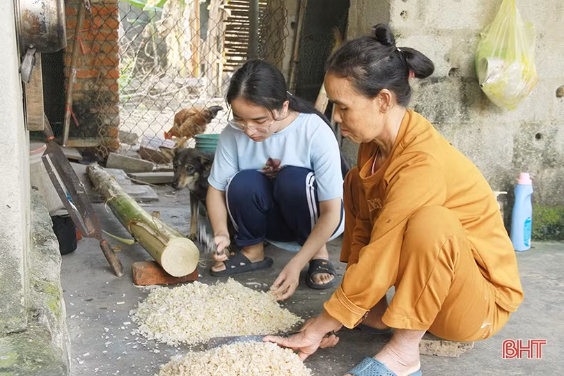 Cô học trò nghèo và nghị lực vươn lên, là thành viên đội tuyển thi HSG quốc gia của Hà Tĩnh