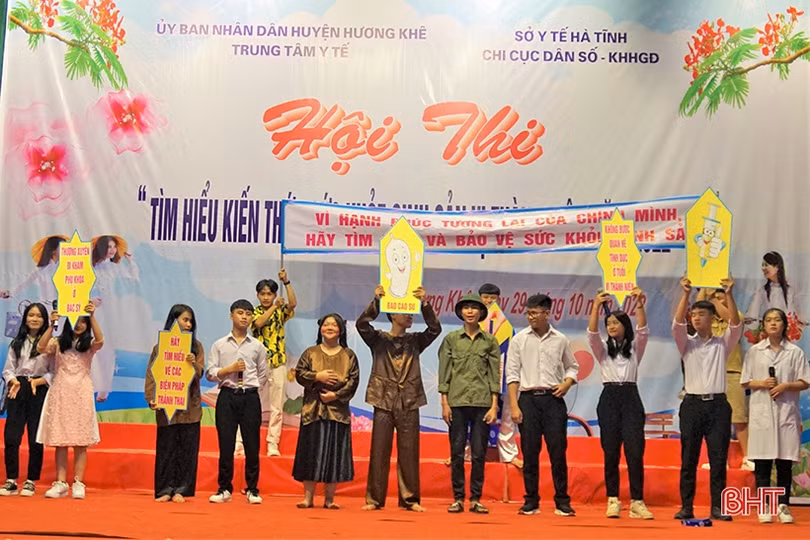 Kênh truyền thông hấp dẫn của ngành Dân số Hà Tĩnh