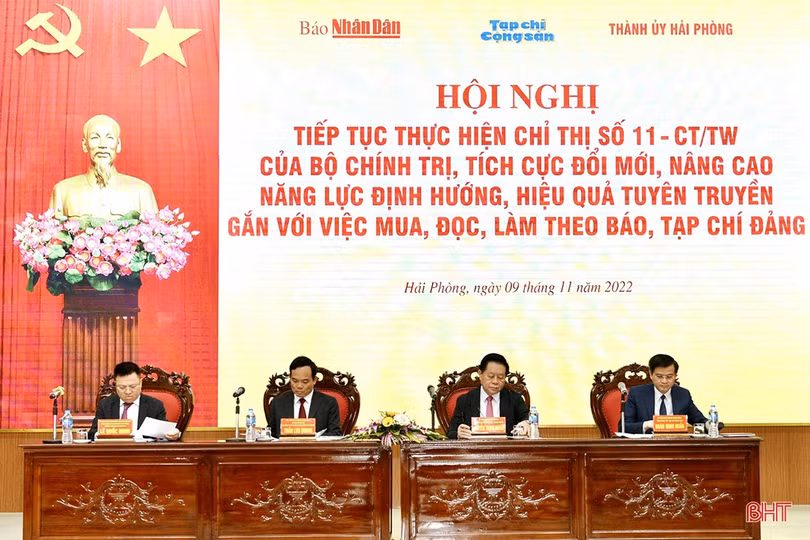 Tiếp tục triển khai hiệu quả Chỉ thị số 11 của Bộ Chính trị về mua và đọc báo, tạp chí của Đảng