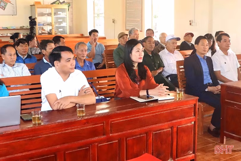 Phấn đấu đến 15/12, tất cả chi bộ ở Vũ Quang hoàn thành sinh hoạt chuyên đề về tác phẩm của Tổng Bí thư Nguyễn Phú Trọng