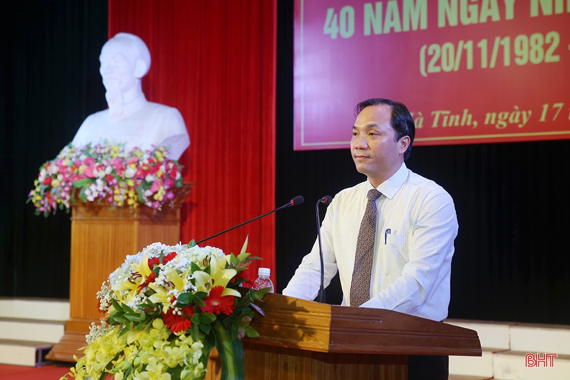 Nhân lên niềm tự hào, khát vọng cống hiến cho sự nghiệp trồng người trên vùng đất học Hà Tĩnh