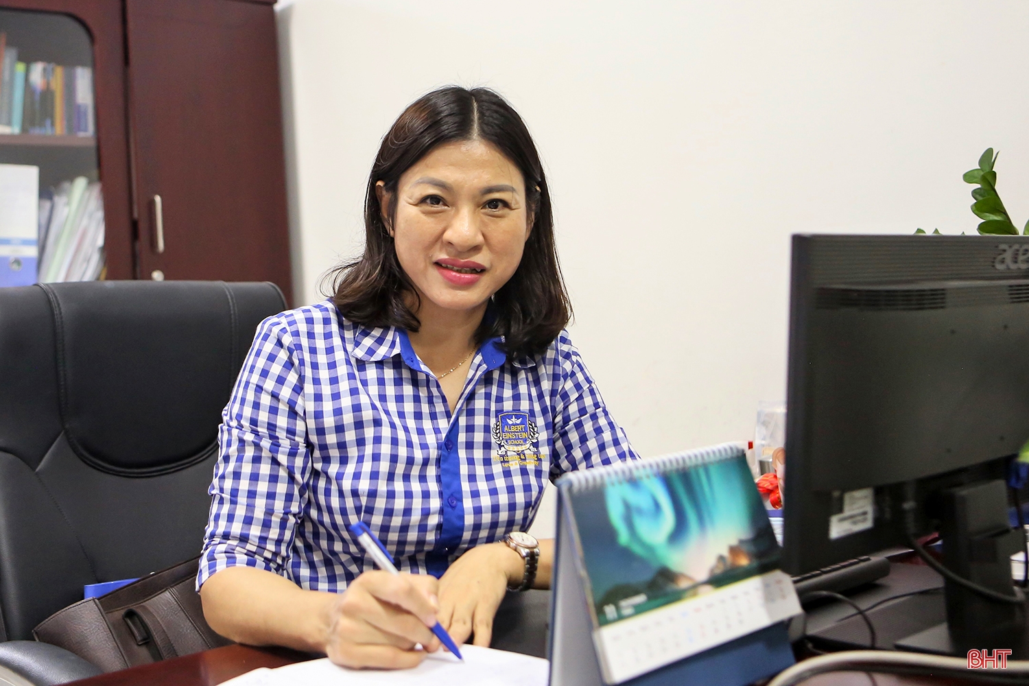 Nữ hiệu phó giàu sáng kiến ở ngôi trường ngoài công lập tại Hà Tĩnh