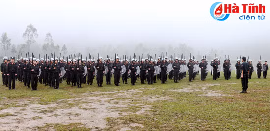 canh sat co dong dam bao san sang chien dau moi tinh huong
