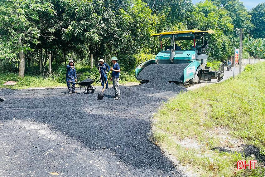 Các dự án được triển khai trên địa bàn góp phần thúc đẩy KT - XH trên địa bàn huyện Vũ Quang phát triển.