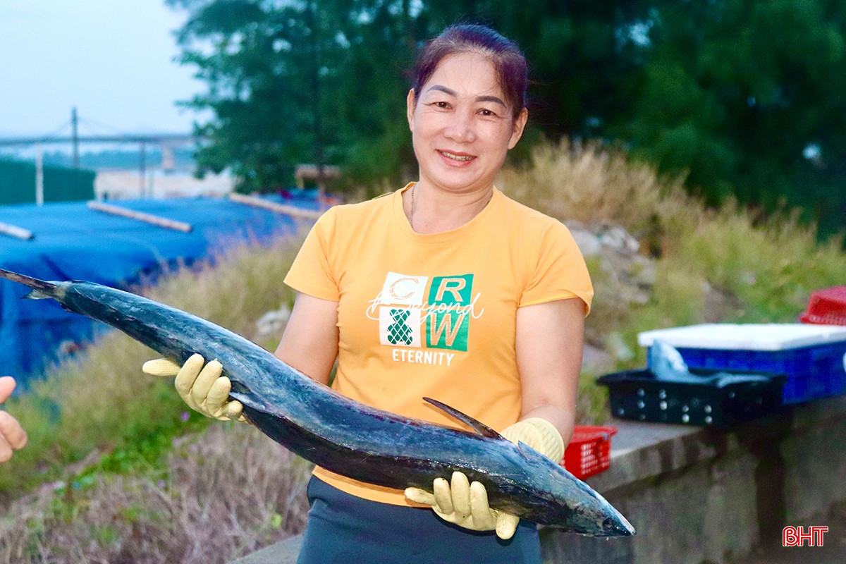 Khoảng gần 7h sáng, khi mặt trời bắt đầu lên cao cũng là lúc phiên chợ kết thúc. Những mớ cá, mực tươi ngon của chợ Cồn Gò sẽ theo chân các tiểu thương tỏa đi khắp nơi cung cấp cho nhà hàng dọc ven biển và các chợ địa phương lân cận.