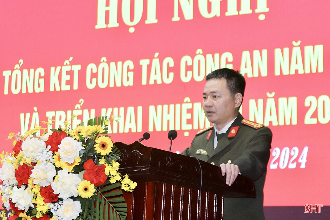 Xây dựng lực lượng Công an Hà Tĩnh trong sạch, chính quy, tinh nhuệ, hiện đại