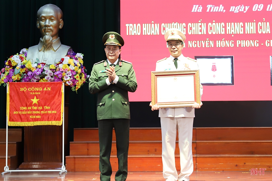 Xây dựng lực lượng Công an Hà Tĩnh trong sạch, chính quy, tinh nhuệ, hiện đại