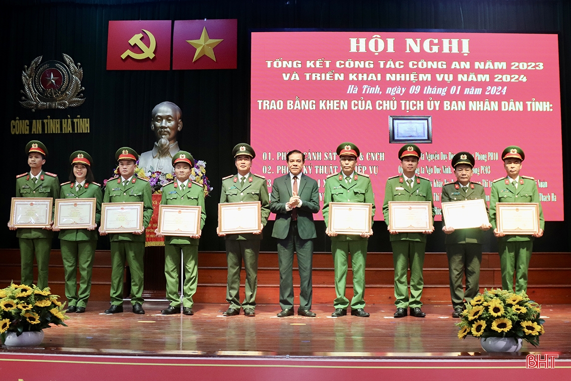 Xây dựng lực lượng Công an Hà Tĩnh trong sạch, chính quy, tinh nhuệ, hiện đại