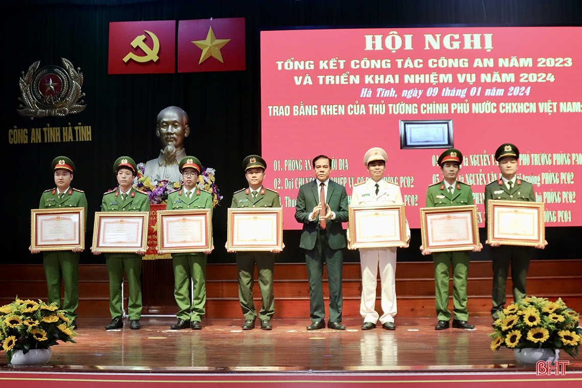 Xây dựng lực lượng Công an Hà Tĩnh trong sạch, chính quy, tinh nhuệ, hiện đại