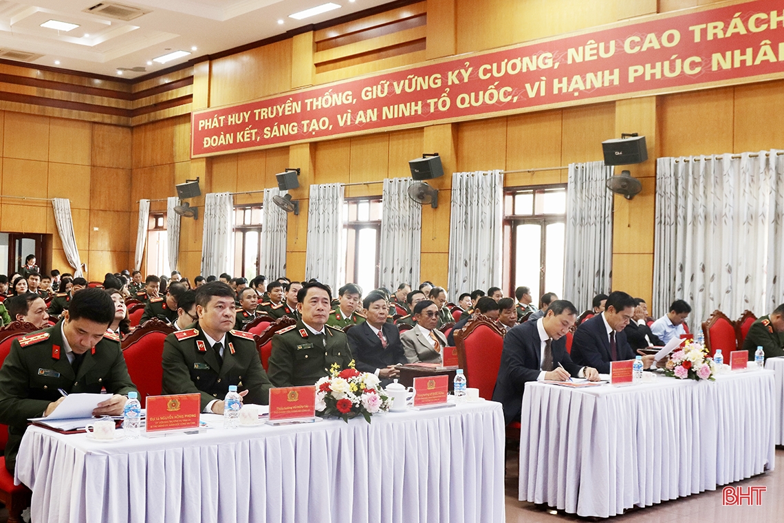 Xây dựng lực lượng Công an Hà Tĩnh trong sạch, chính quy, tinh nhuệ, hiện đại