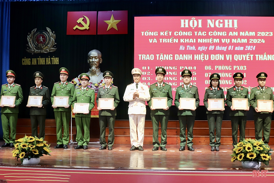 Xây dựng lực lượng Công an Hà Tĩnh trong sạch, chính quy, tinh nhuệ, hiện đại