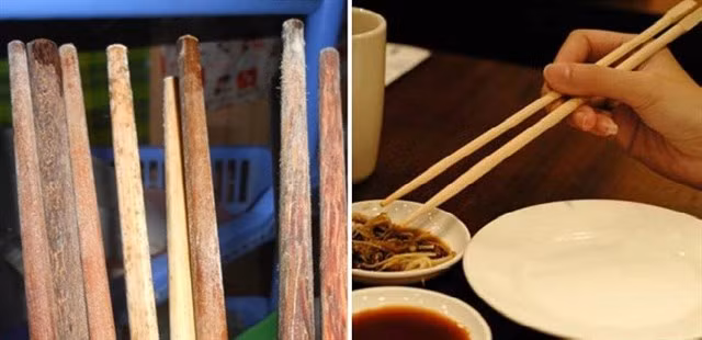 Thực hư hiểm họa ung thư từ việc dùng đũa gỗ mốc