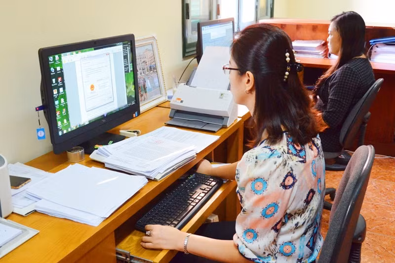 Ảnh minh họa Thí điểm không gửi bản giấy 21 loại văn bản điện tử đã ký số