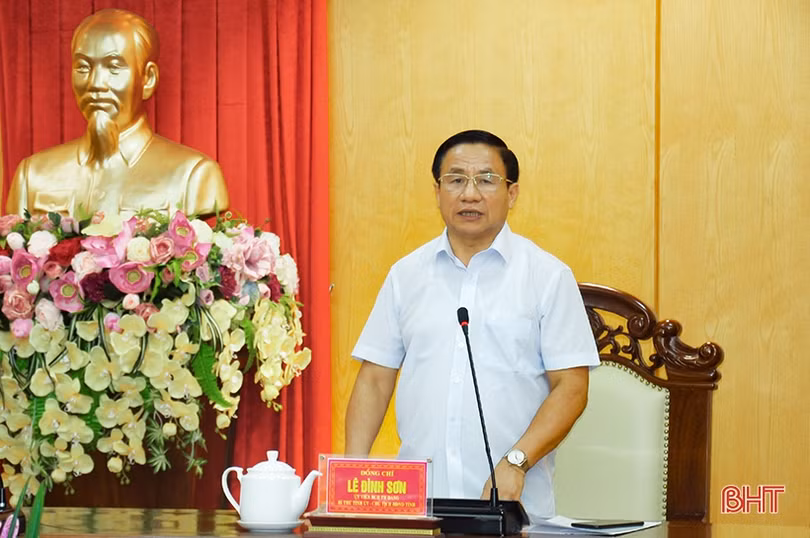Bí thư Tỉnh ủy Lê Đình Sơn: MTTQ Hà Tĩnh tăng cường khối đại đoàn kết, tạo đồng thuận xã hội