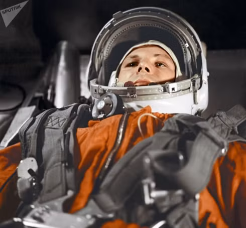 Ảnh tư liệu về nhà du hành Gagarin - người đầu tiên bay vào vũ trụ