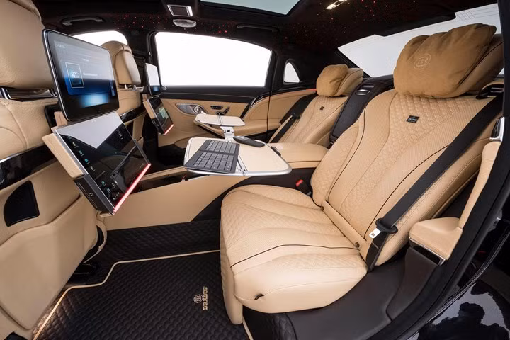 hinh anh sieu sedan brabus mercedes maybach s650 cong suat 900 ma luc