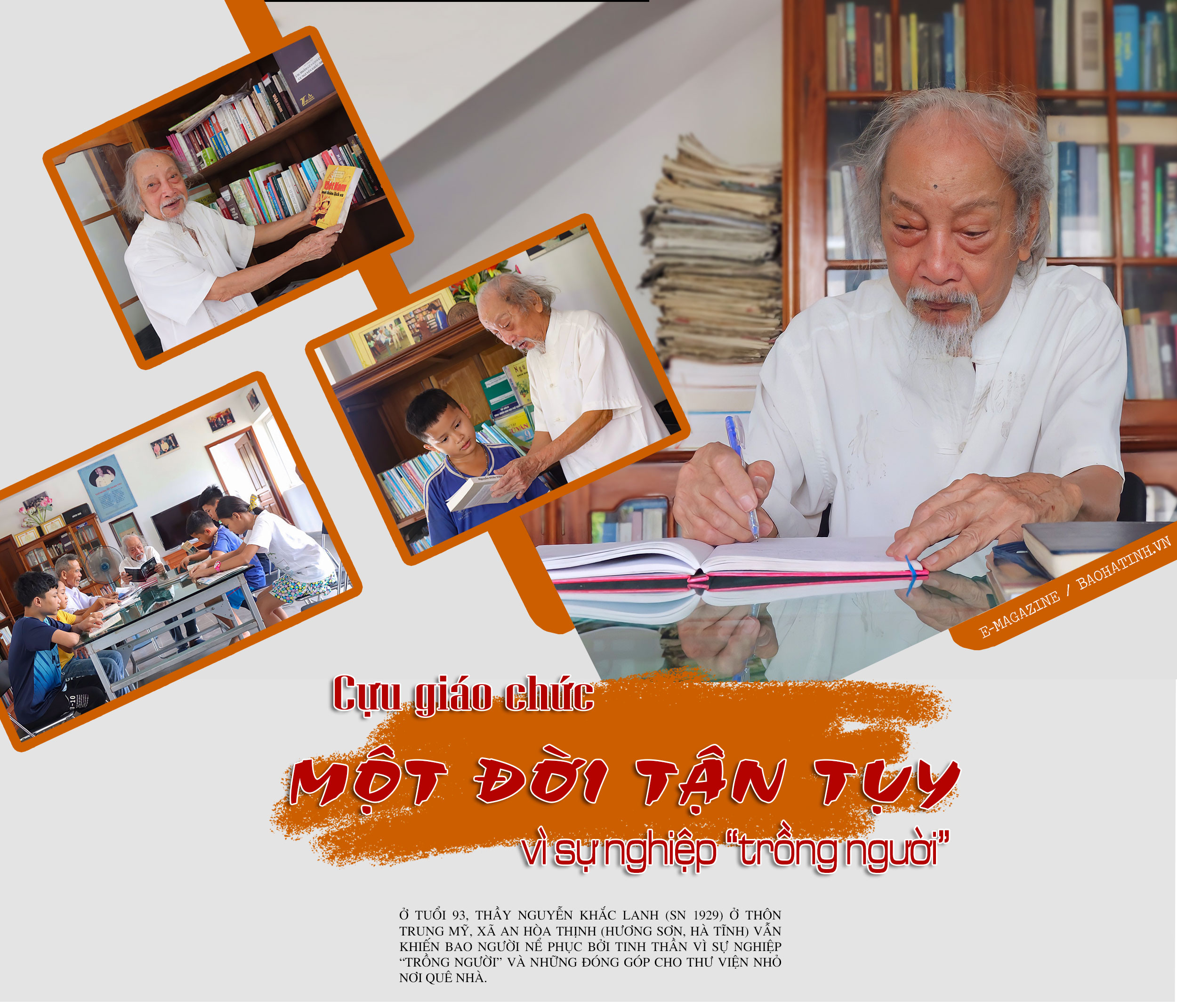 Cựu giáo chức một đời tận tụy vì sự nghiệp “trồng người”