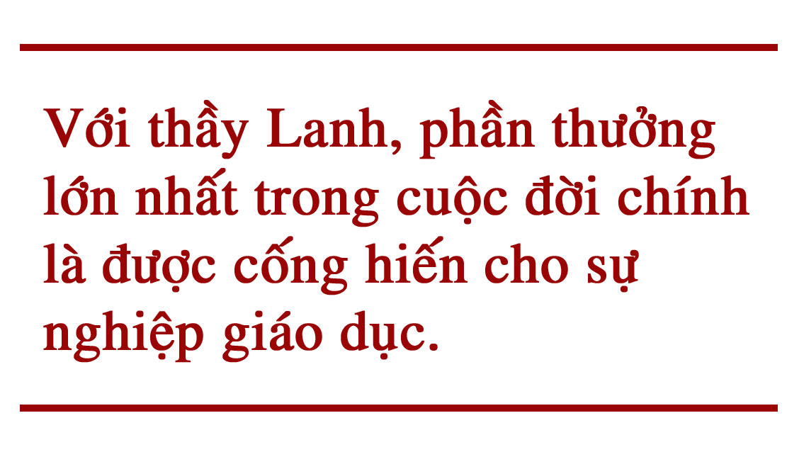 Cựu giáo chức một đời tận tụy vì sự nghiệp “trồng người”