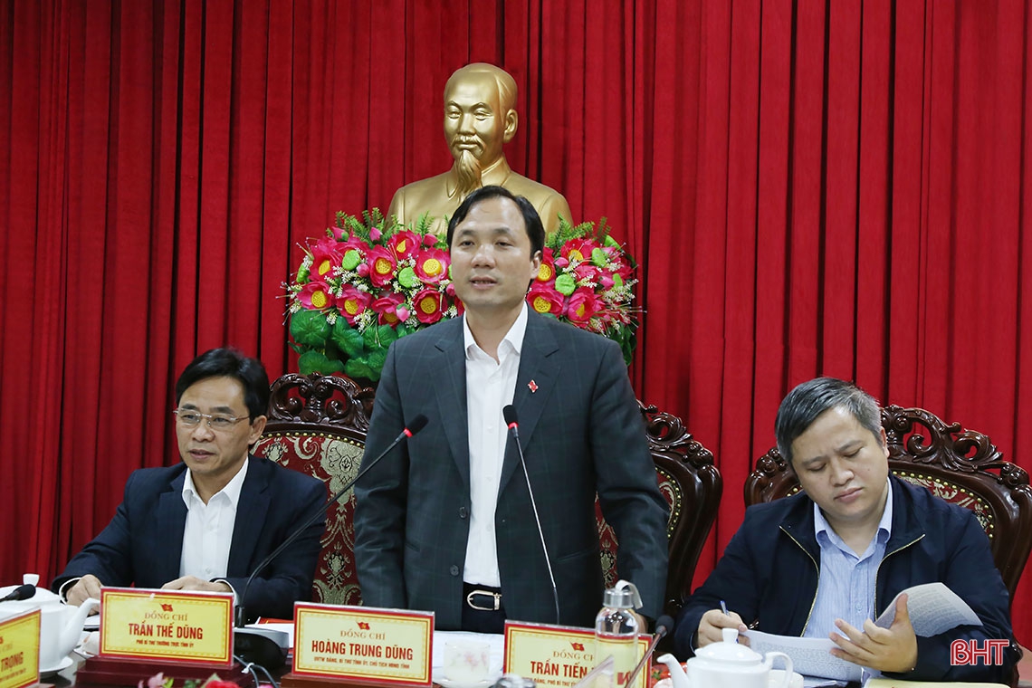 Các sở, ngành đồng hành, hỗ trợ thành phố phát triển xứng đáng là “trái tim” của Hà Tĩnh