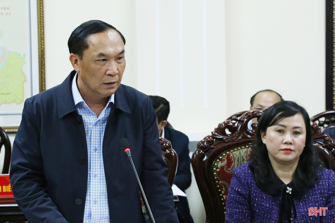 Các sở, ngành đồng hành, hỗ trợ thành phố phát triển xứng đáng là “trái tim” của Hà Tĩnh