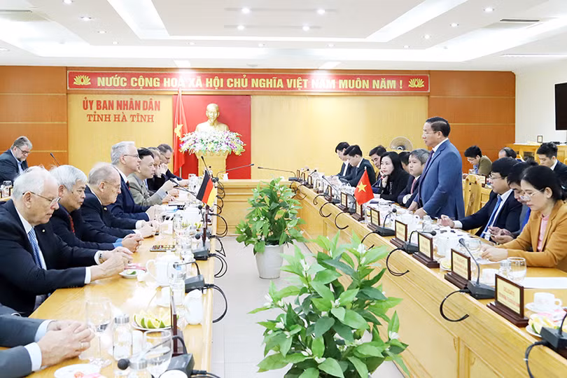 Hà Tĩnh và bang MV - CHLB Đức tiếp tục phát triển mối quan hệ lên tầm cao mới