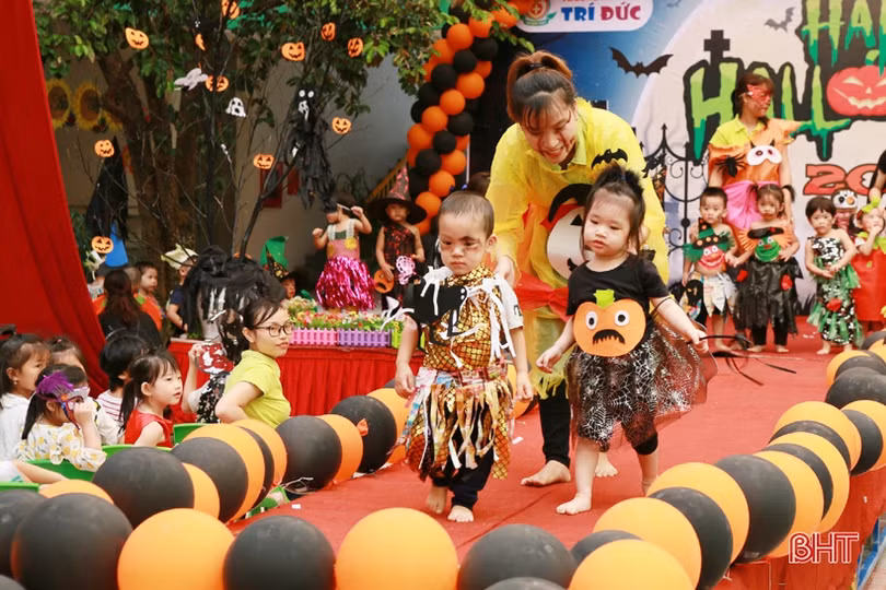 Bé Mầm non Trí Đức vui cùng thế giới huyền bí và vui nhộn của lễ hội Halloween 2019
