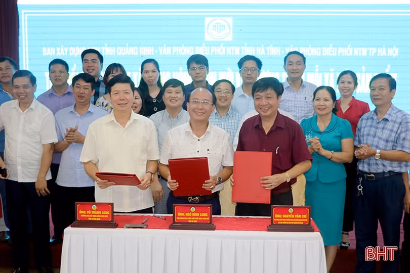 Kết nối, tiêu thụ sản phẩm OCOP giữa các tỉnh Hà Tĩnh - Hà Nội - Quảng Ninh