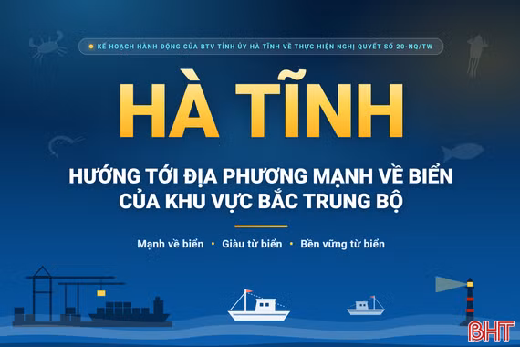 [Interactive] Hà Tĩnh hướng tới địa phương mạnh về biển của khu vực Bắc Trung Bộ