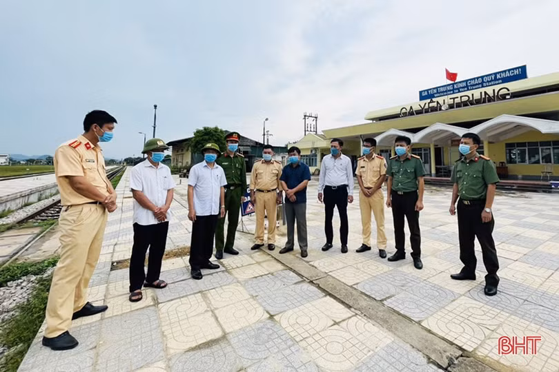 2 ga tàu ở Hà Tĩnh hoàn tất việc chuẩn bị để đón công dân hồi hương