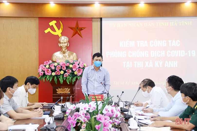 Thị xã Kỳ Anh cần đánh giá đúng mức độ nguy cơ dịch bệnh trên địa bàn